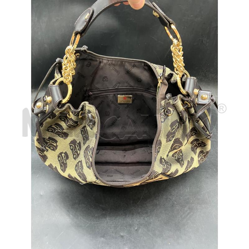 BORSA BRACCIALINI MARRONE MACCHINE  | Mercatino dell'Usato Roma eur 3