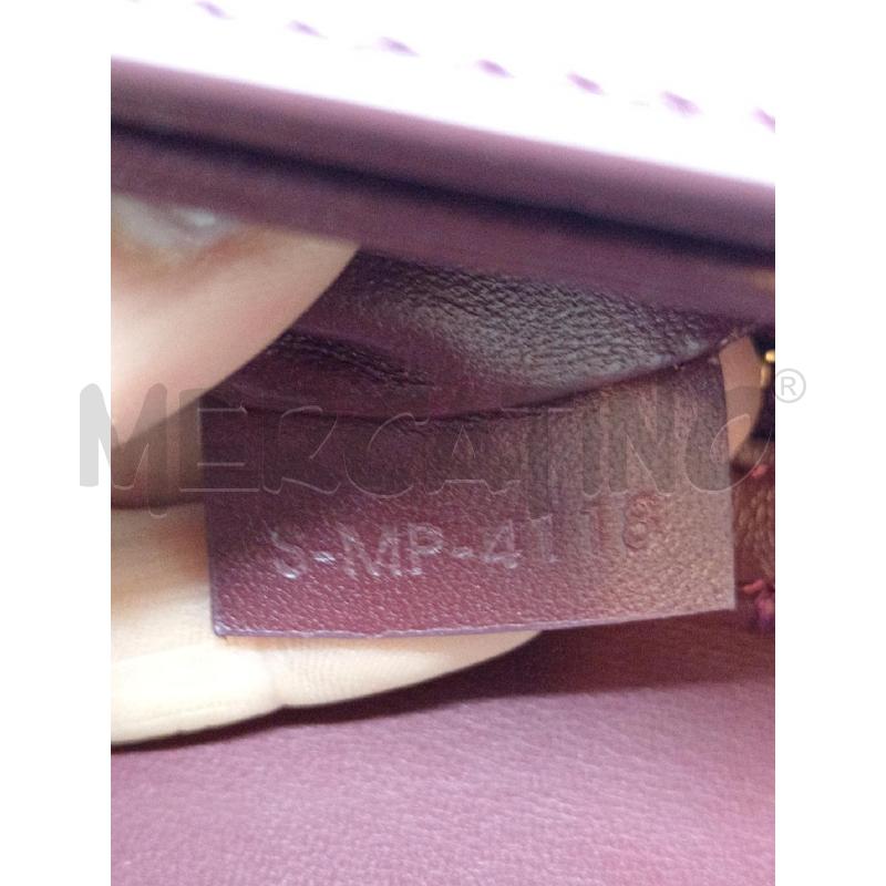 BORSA CELINE MINI TRIOMPHE PELLE BORDEAUX | Mercatino dell'Usato Roma eur 5