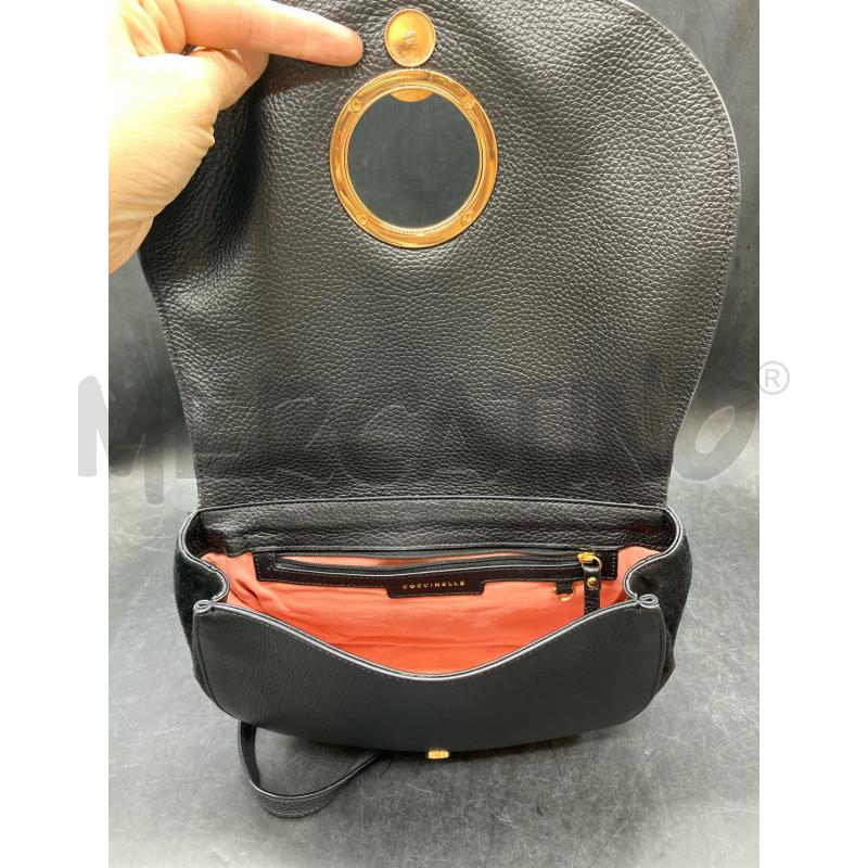 BORSA COCCINELLE NERA SCAMO DETT DOR | Mercatino dell'Usato Roma eur 3