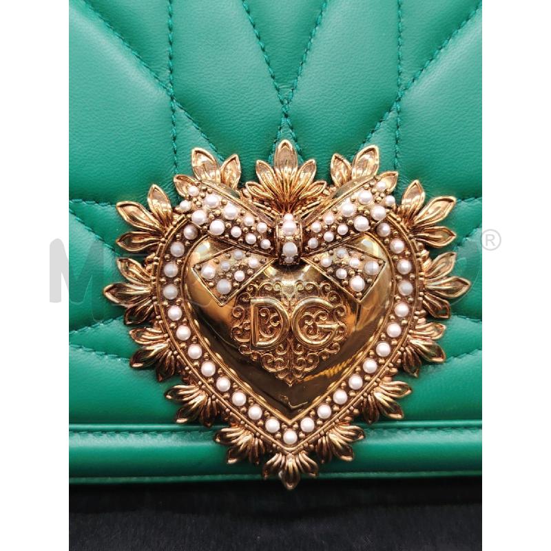 BORSA DOLCE&GABBANA DEVOTION VERDE  | Mercatino dell'Usato Roma eur 2