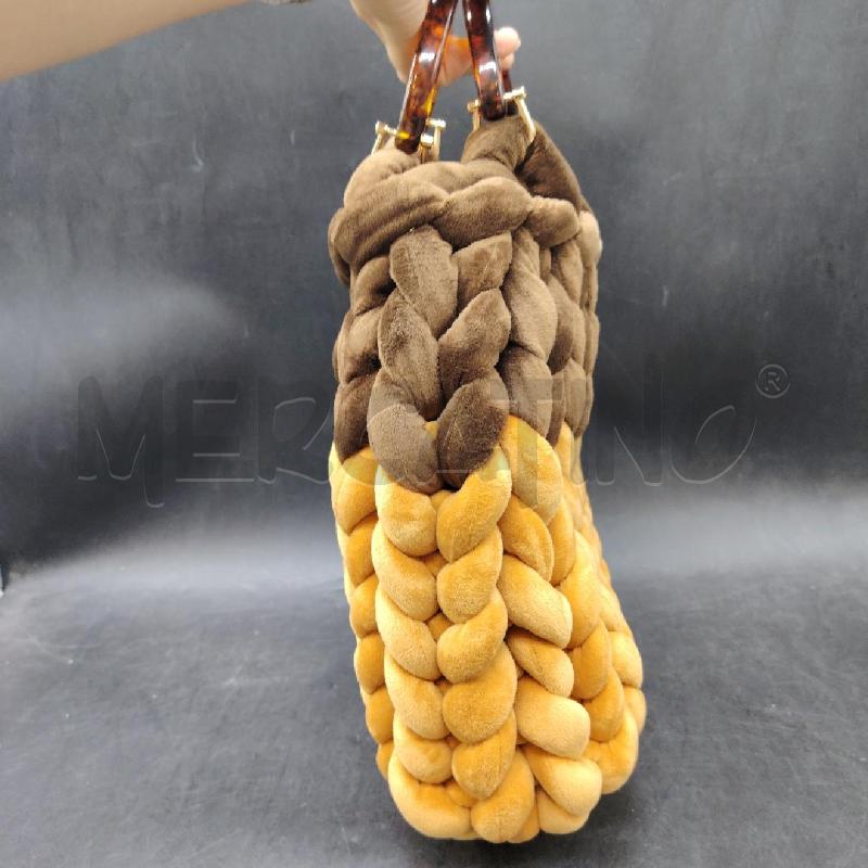 BORSA DONYS CREATION INTRECCIO MARR ARA  | Mercatino dell'Usato Roma eur 3