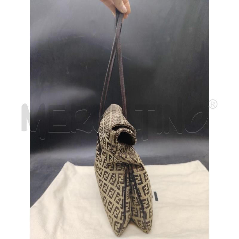 BORSA D FENDI MAXI BAGUETTE VINTAGE ZUCCA | Mercatino dell'Usato Roma eur 3