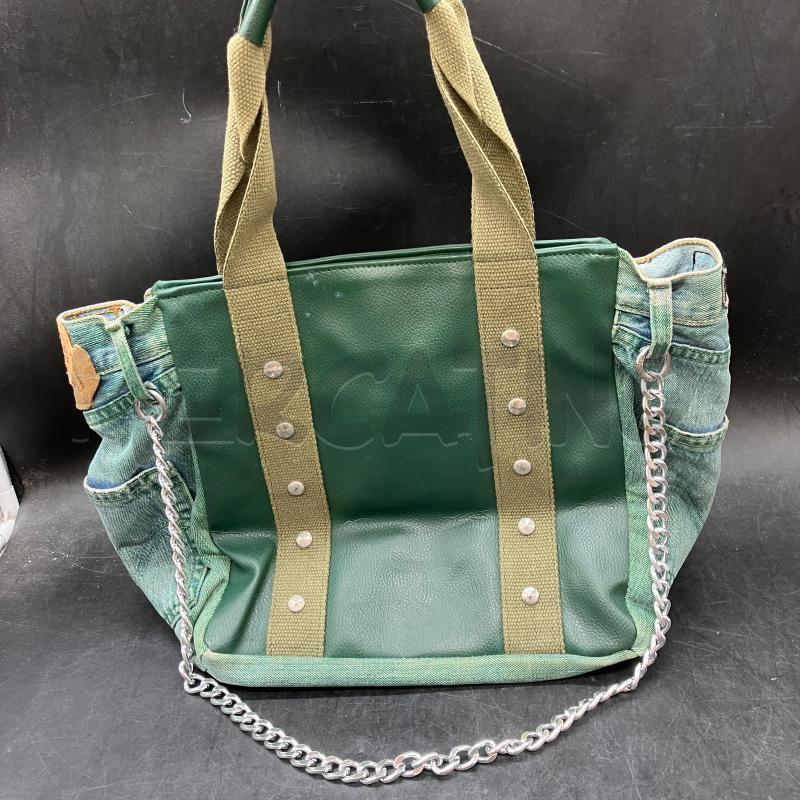 BORSA ENDIVA LEVI'S VERDE  | Mercatino dell'Usato Roma eur 2
