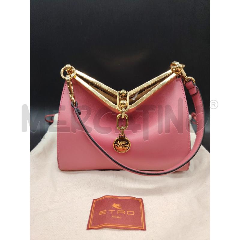 BORSA ETRO VELA ROSA DETT DOR | Mercatino dell'Usato Roma eur 1