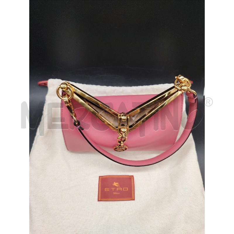 BORSA ETRO VELA ROSA DETT DOR | Mercatino dell'Usato Roma eur 2