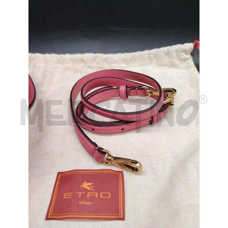 BORSA ETRO VELA ROSA DETT DOR | Mercatino dell'Usato Roma eur 4