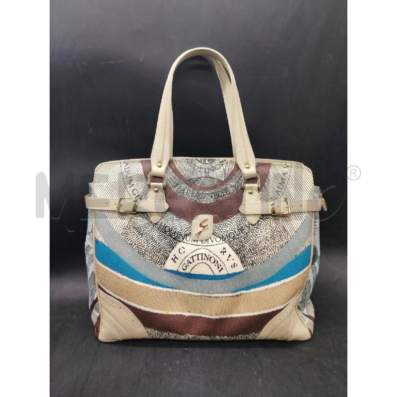 BORSA GATTINONI PLANETARIO INS BEIGE | Mercatino dell'Usato Roma eur 1