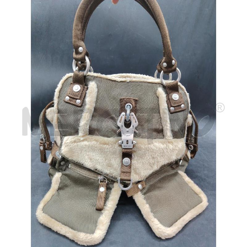 BORSA GEORGINA & LUCY VER TESSUTO PROFILI PELO | Mercatino dell'Usato Roma eur 1
