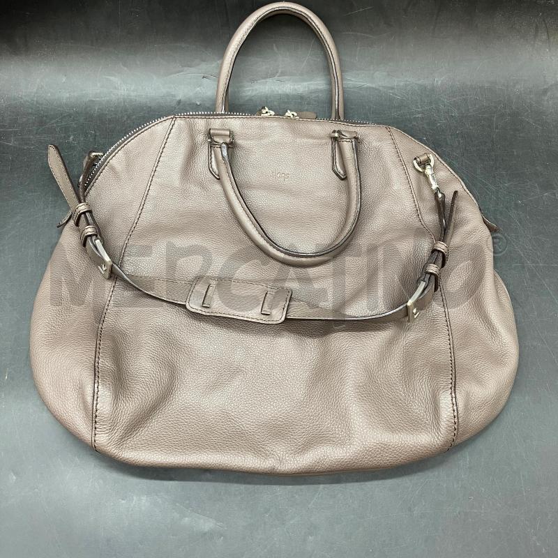 BORSA HAGS MARR PELLE MARTELLATA + TRACOLLA | Mercatino dell'Usato Roma eur 1