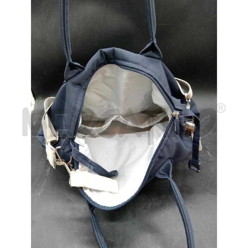 BORSA INGLESINA BLU  | Mercatino dell'Usato Roma eur 2