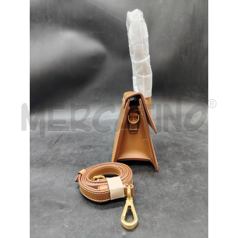 BORSA JACQUEMUS LE CHIQUITO MARRONE | Mercatino dell'Usato Roma eur 5