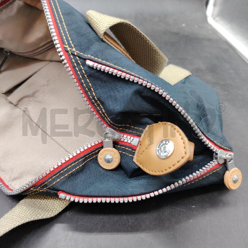 BORSA KIPLING BLU TESSUTO INS BEI CARTELLINO | Mercatino dell'Usato Roma eur 5