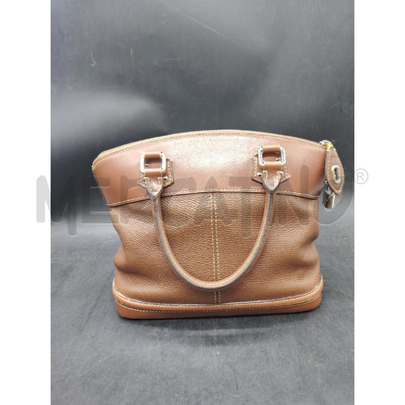 BORSA LOUIS VUITTON LOCKIT PELLE MARRONE  | Mercatino dell'Usato Roma eur 2