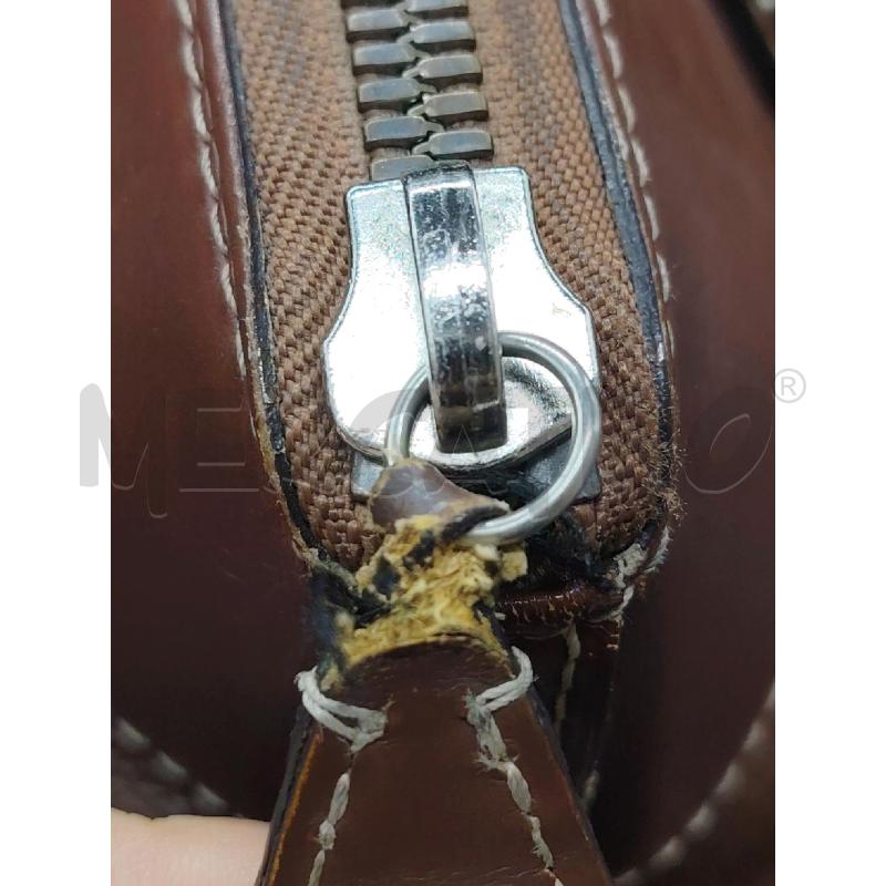 BORSA LOUIS VUITTON LOCKIT PELLE MARRONE  | Mercatino dell'Usato Roma eur 4