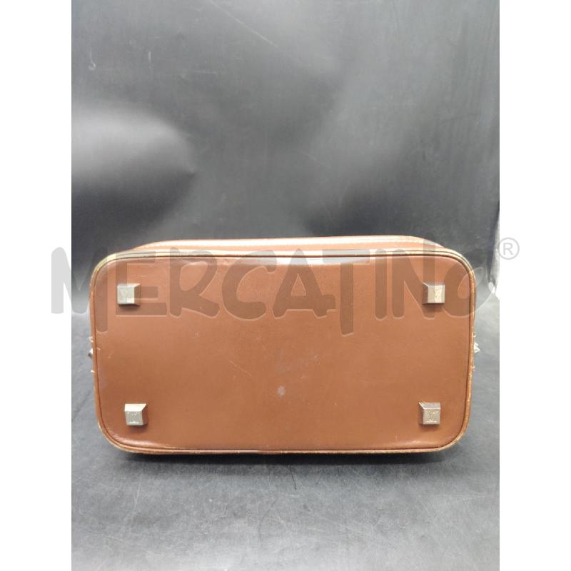 BORSA LOUIS VUITTON LOCKIT PELLE MARRONE  | Mercatino dell'Usato Roma eur 5