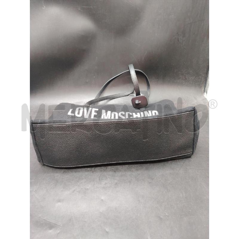 BORSA LOVE MOSCHINO NE CUORE RSS TELA | Mercatino dell'Usato Roma eur 3