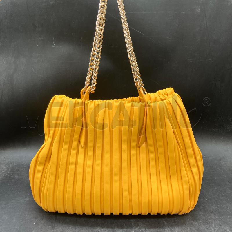BORSA MANILA GRACE OCRA PIEGHE  | Mercatino dell'Usato Roma eur 1