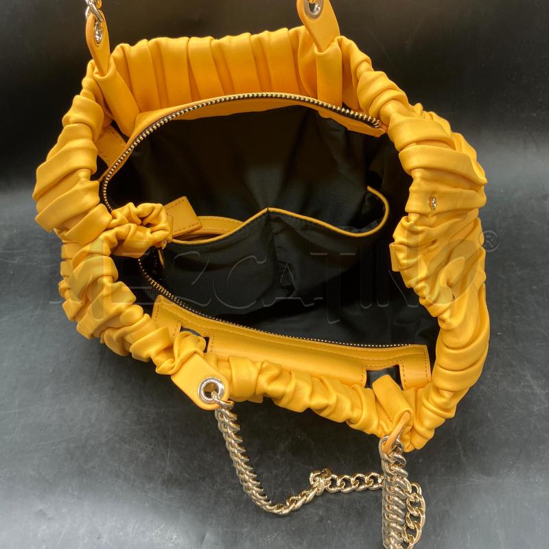 BORSA MANILA GRACE OCRA PIEGHE  | Mercatino dell'Usato Roma eur 3