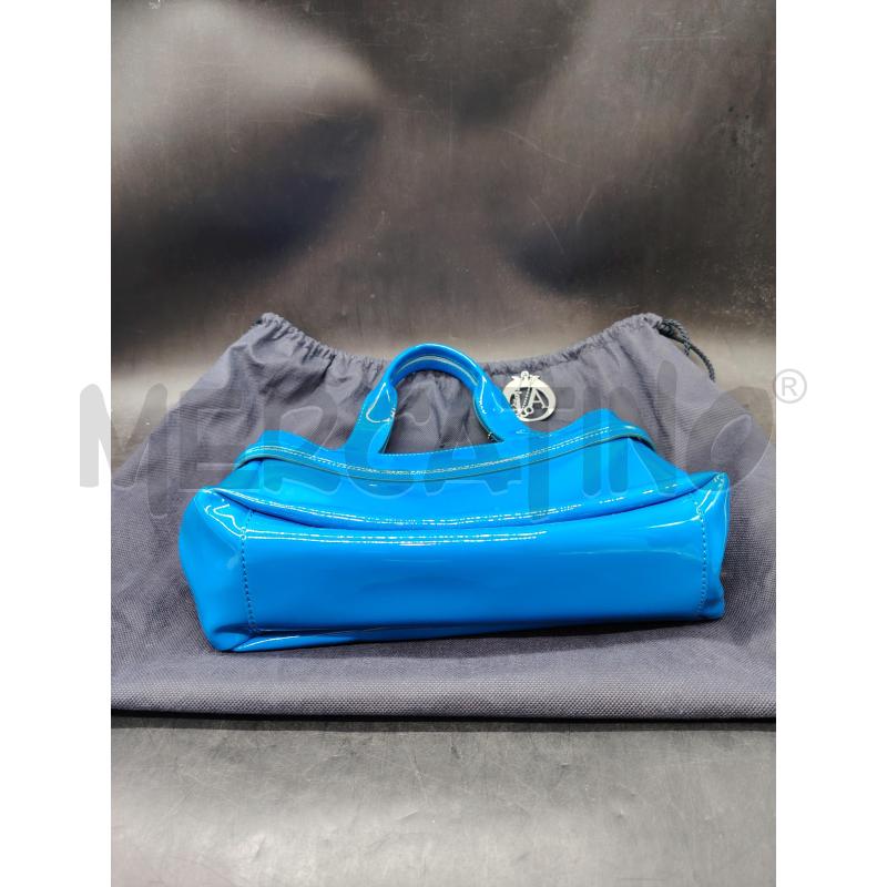 BORSA MANO ARMANI JEANS BLU ELETTRICO  | Mercatino dell'Usato Roma eur 3