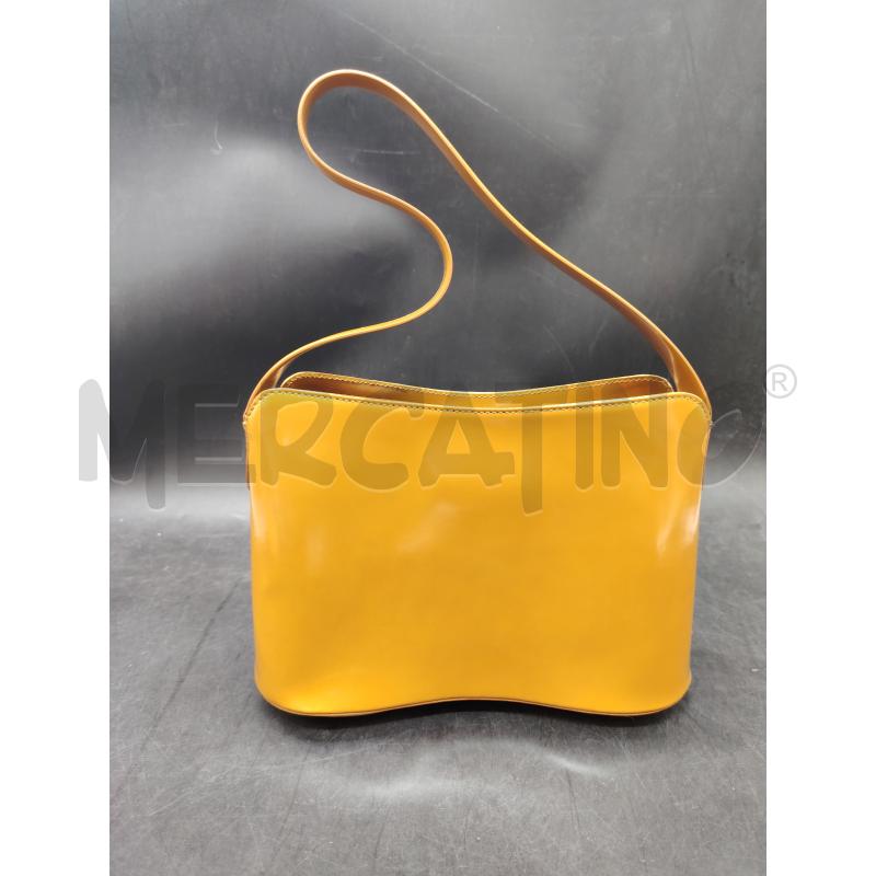 BORSA MANO COCCINELLE MARR VERNICE FONDO LEGNO  | Mercatino dell'Usato Roma eur 3