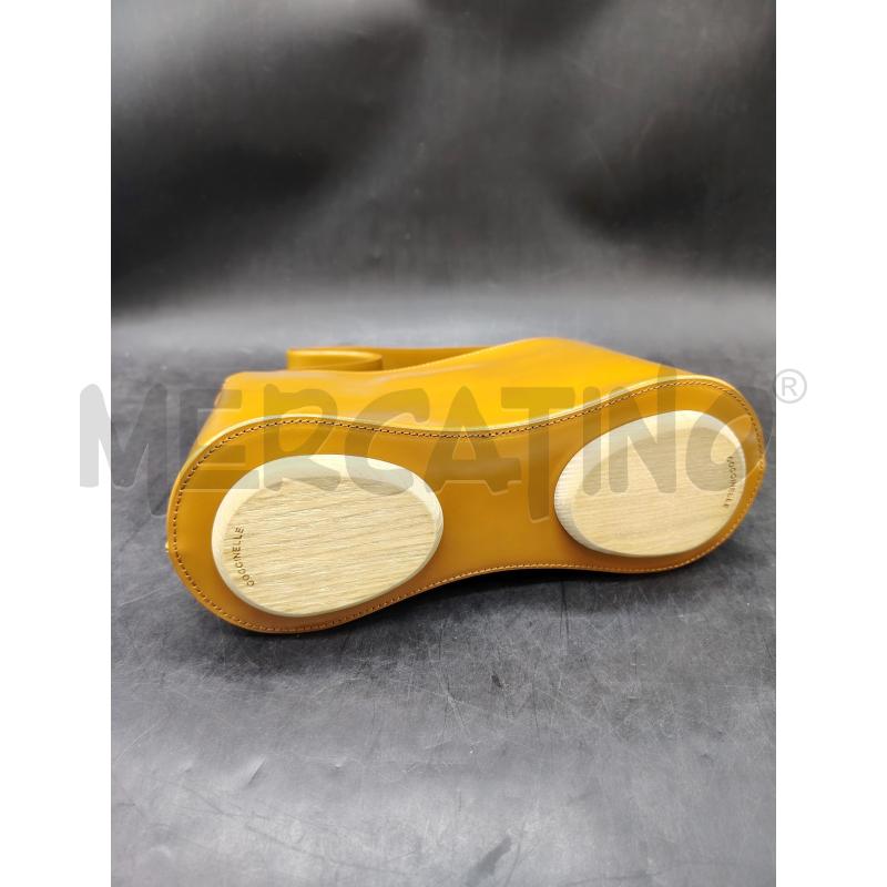 BORSA MANO COCCINELLE MARR VERNICE FONDO LEGNO  | Mercatino dell'Usato Roma eur 4