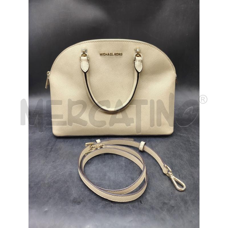 BORSA MANO MICAHEL KORS BEI + TRACOLLA | Mercatino dell'Usato Roma eur 1