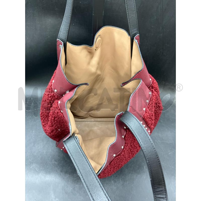 BORSA MARELLA TEDDY ROSSO | Mercatino dell'Usato Roma eur 3