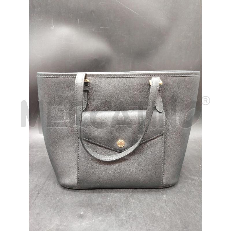 BORSA MICHAEL KORS NERO TASCA DAVANTI | Mercatino dell'Usato Roma eur 1