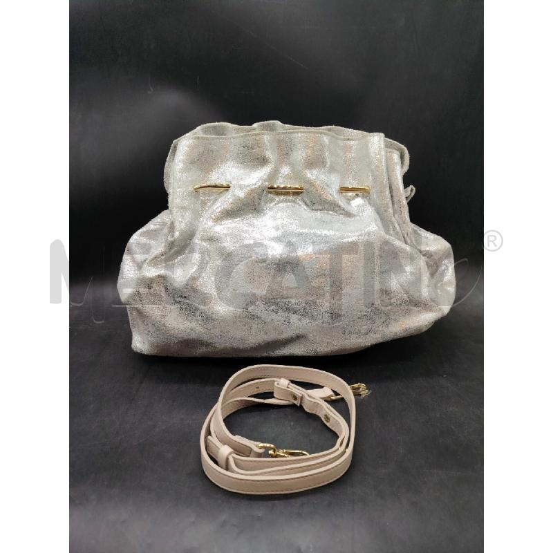 BORSA MY BEST BAG FIRENZE ARG + TRACOLLA  | Mercatino dell'Usato Roma eur 1