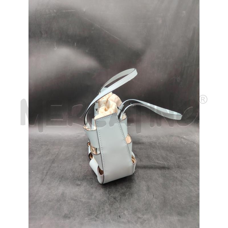 BORSA PELLE CELESTE TRAF INT SACCA BULLONI DOR | Mercatino dell'Usato Roma eur 3