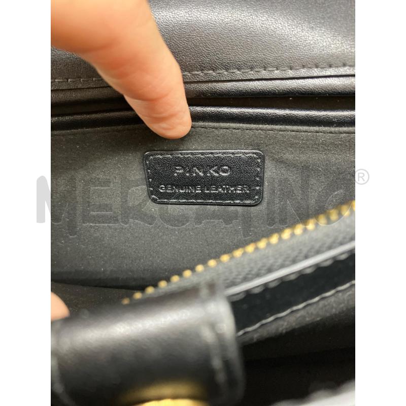 BORSA PINKO NERA DETT DOR | Mercatino dell'Usato Roma eur 4