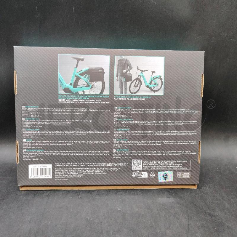 BORSA POSTMAN BIANCHI NE AZZ | Mercatino dell'Usato Roma eur 2