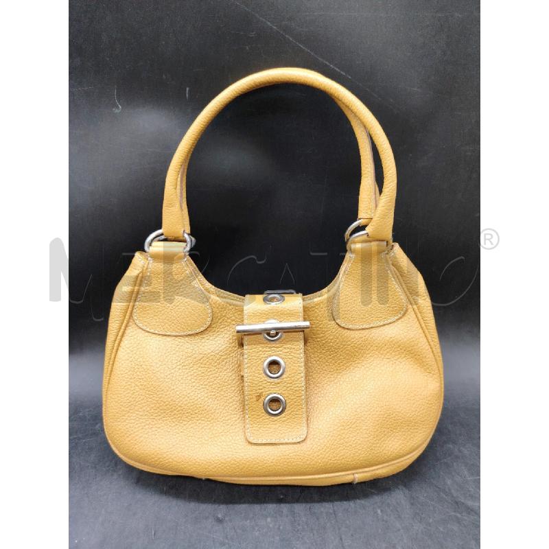 BORSA PRADA MOON CAMMELLO DETT ARG | Mercatino dell'Usato Roma eur 1