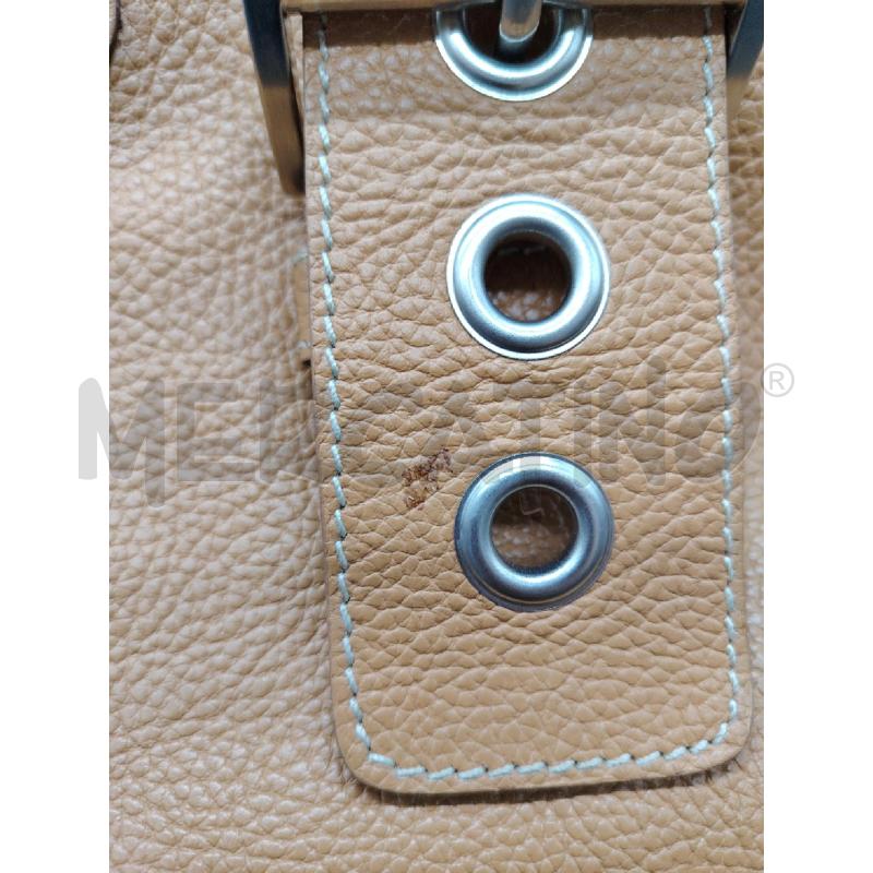 BORSA PRADA MOON CAMMELLO DETT ARG | Mercatino dell'Usato Roma eur 2