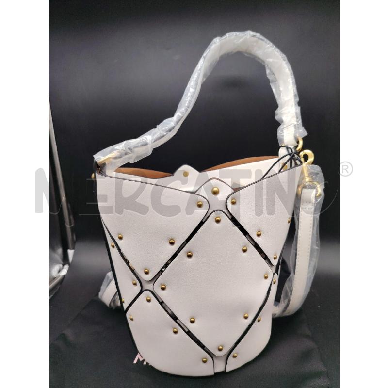 BORSA SECCHIELLO MARELLA BIA BORCHIE DOR  | Mercatino dell'Usato Roma eur 2