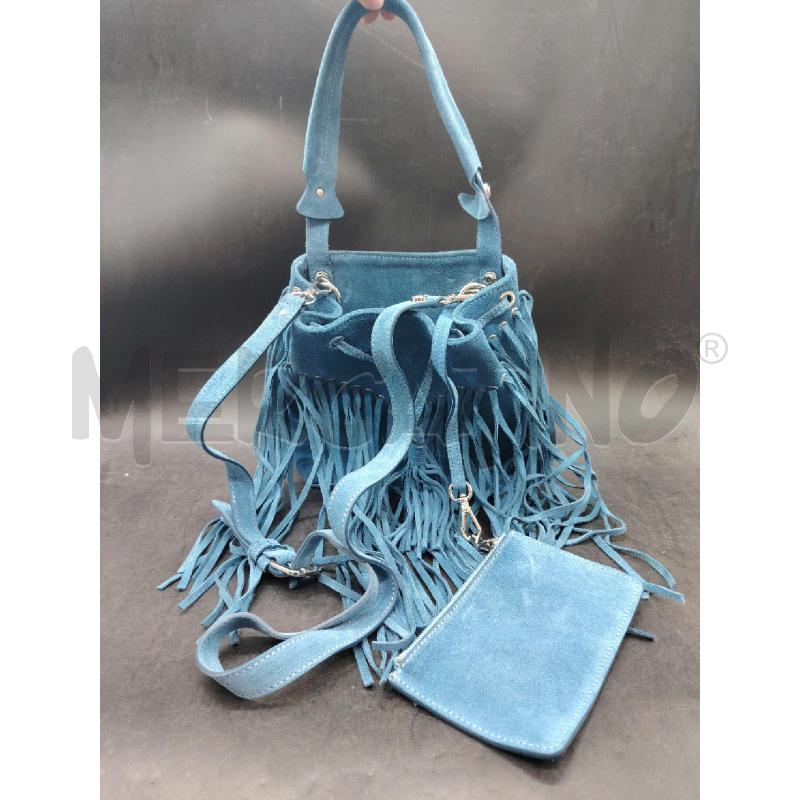 BORSA SECCHIELLO SANDRO AZZ SCAMO FRANGE  | Mercatino dell'Usato Roma eur 1