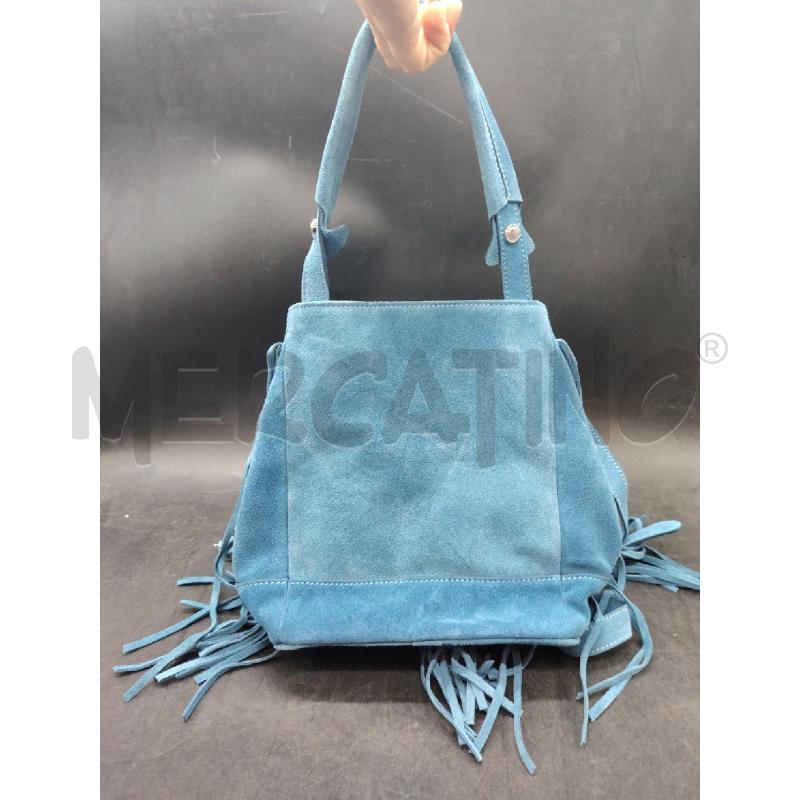 BORSA SECCHIELLO SANDRO AZZ SCAMO FRANGE  | Mercatino dell'Usato Roma eur 2