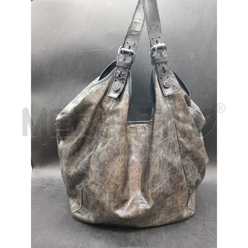 BORSA SHOPPER GIVENCHY FANGO DOPPIA FIBBIA | Mercatino dell'Usato Roma eur 1