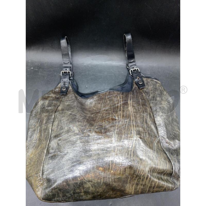 BORSA SHOPPER GIVENCHY FANGO DOPPIA FIBBIA | Mercatino dell'Usato Roma eur 2