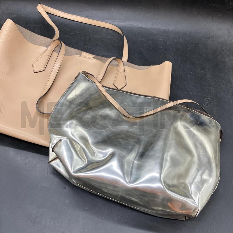 BORSA SHOPPER HOGAN BEIGE  | Mercatino dell'Usato Roma eur 4