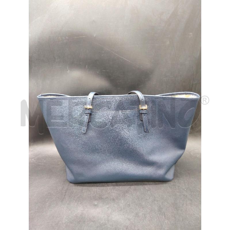 BORSA SHOPPER MICHAEL KORS BLU GRANDE | Mercatino dell'Usato Roma eur 3