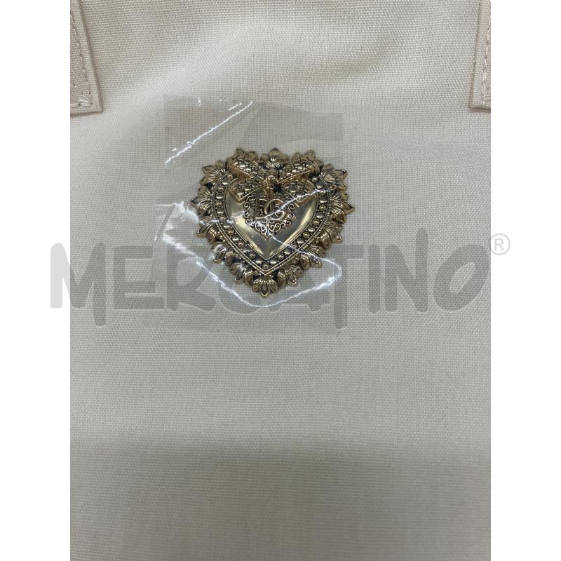 BORSA SPALLA DOLCE E GABBAN DEVOTION PANNA CUORE DOR  | Mercatino dell'Usato Roma eur 2