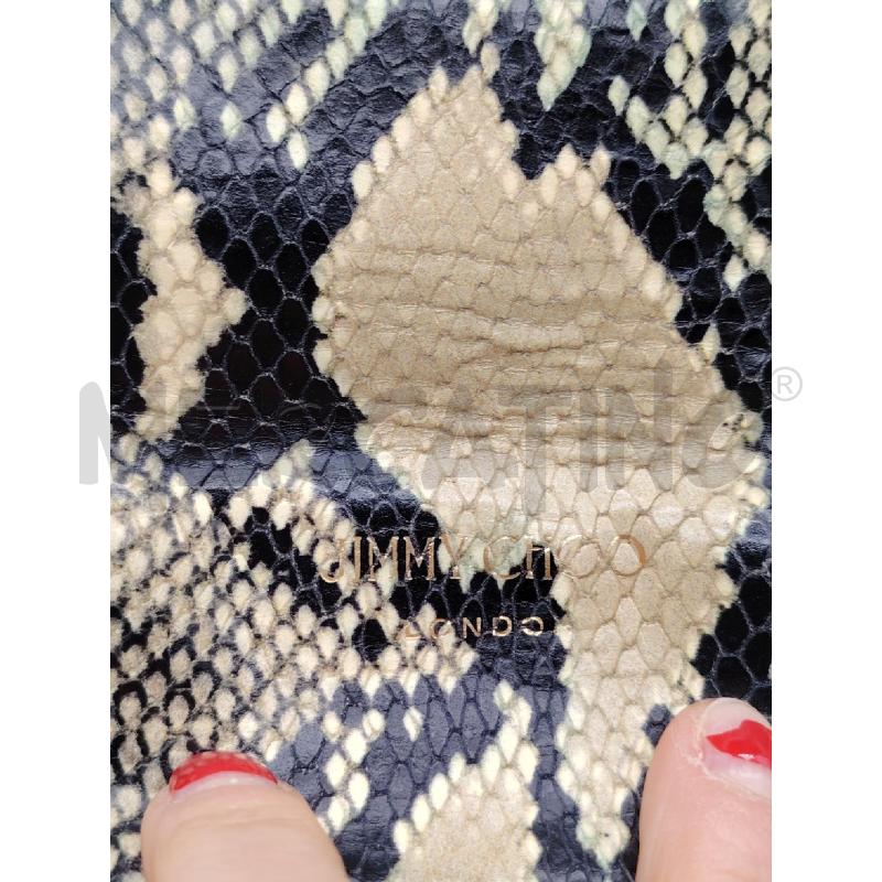 BORSA SPALLA JIMMY CHOO PITONATA  | Mercatino dell'Usato Roma eur 4