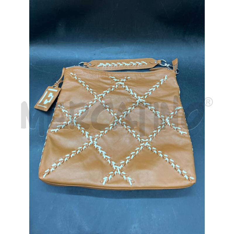 BORSA SPALLA SCERVINO MARR TRECCE BEI  | Mercatino dell'Usato Roma eur 1