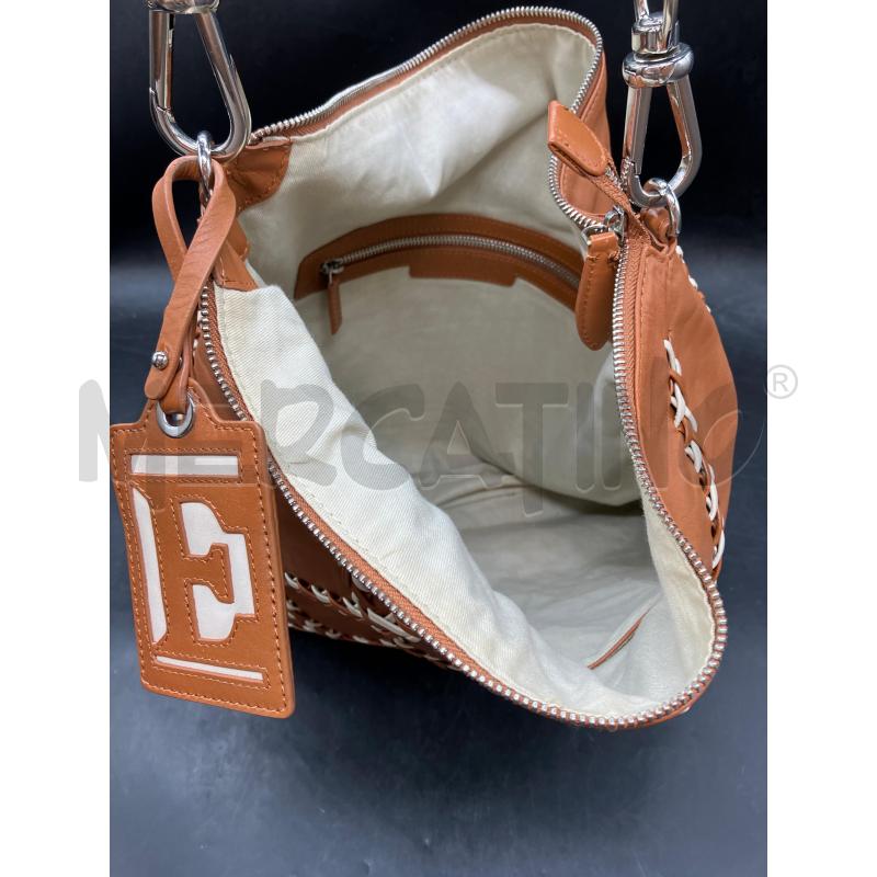 BORSA SPALLA SCERVINO MARR TRECCE BEI  | Mercatino dell'Usato Roma eur 4
