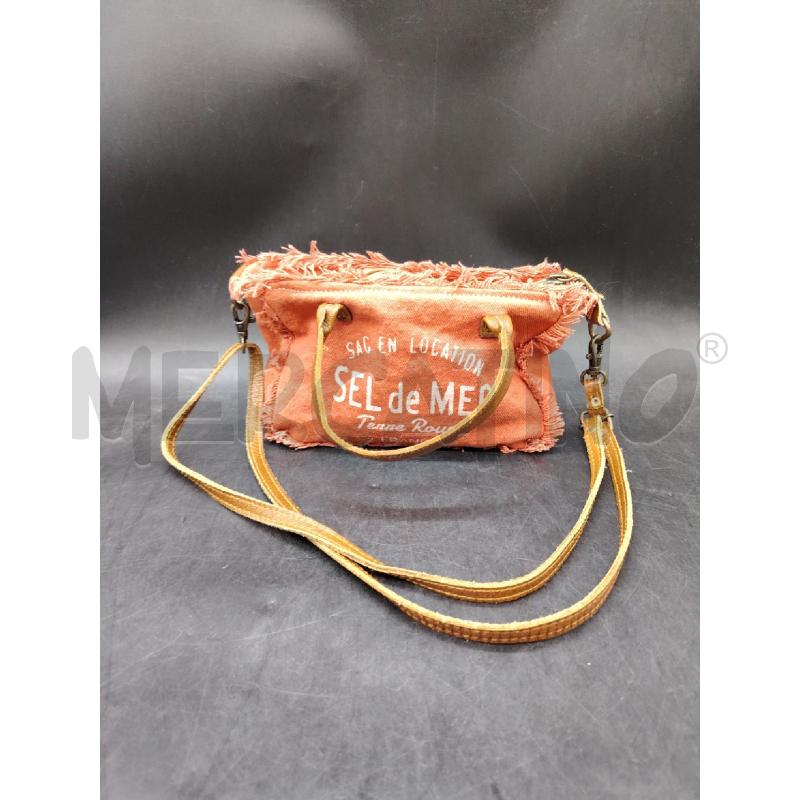 BORSA TRACOLAL TERER ROUGE ARA FRANGE | Mercatino dell'Usato Roma eur 1