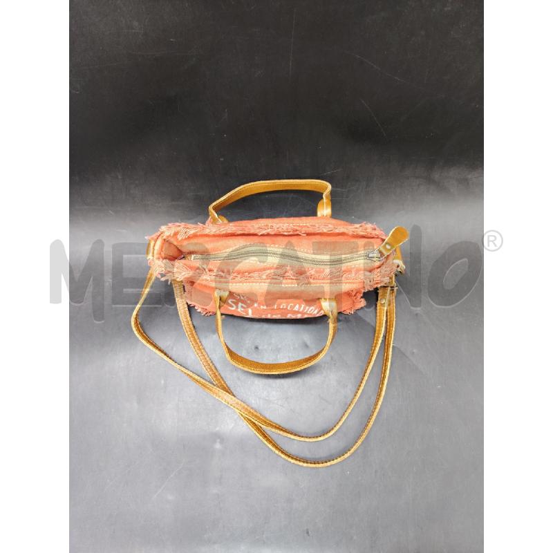 BORSA TRACOLAL TERER ROUGE ARA FRANGE | Mercatino dell'Usato Roma eur 2