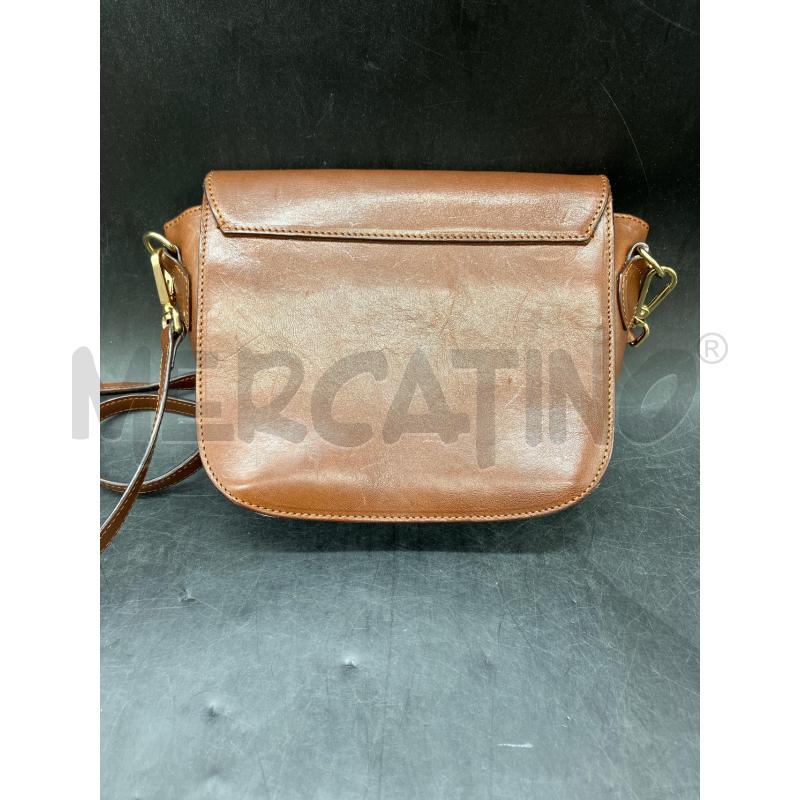 BORSA TRACOLLAMASSIMO DUTTI PELLE MARR  | Mercatino dell'Usato Roma eur 2