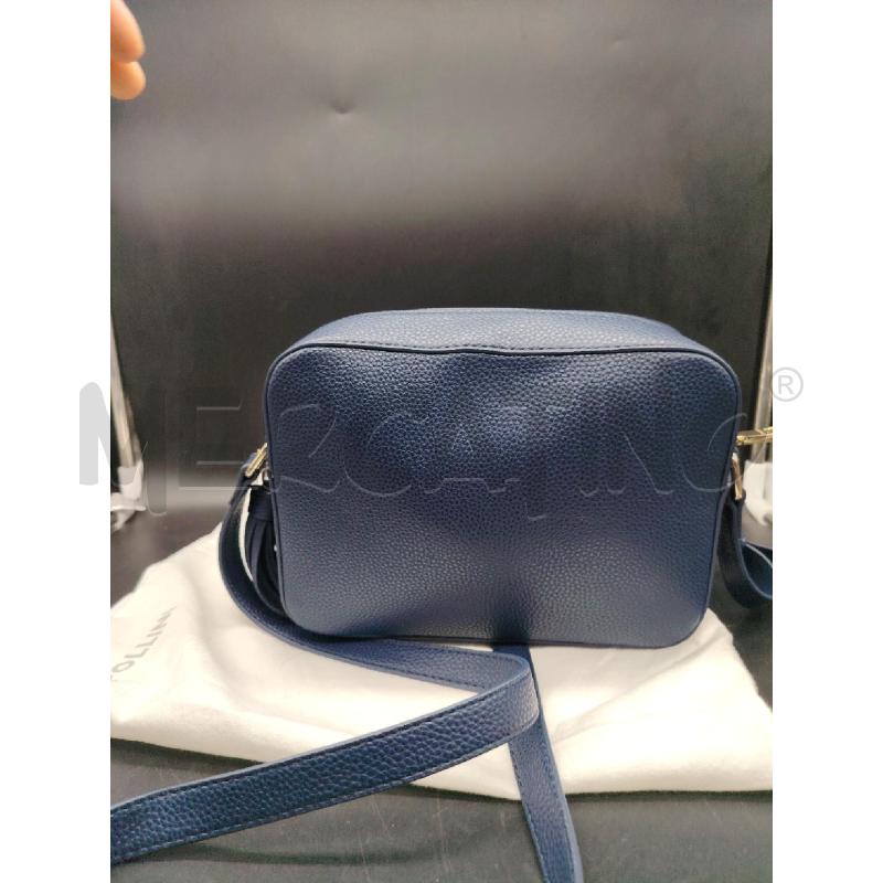 BORSA TRACOLLA CAMERA BAG POLLINI BLU | Mercatino dell'Usato Roma eur 2