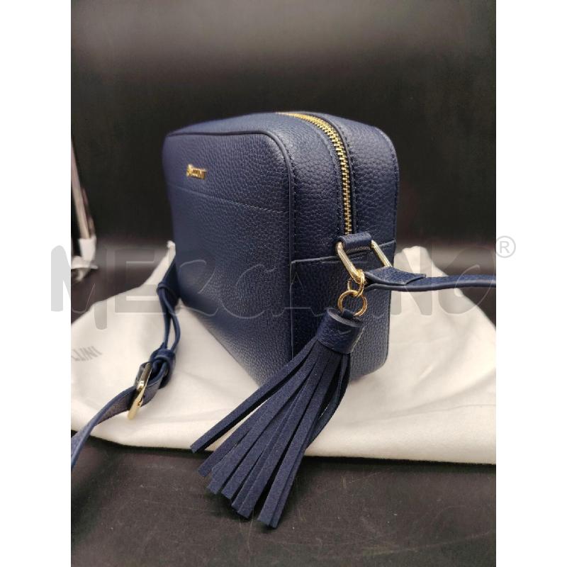 BORSA TRACOLLA CAMERA BAG POLLINI BLU | Mercatino dell'Usato Roma eur 4
